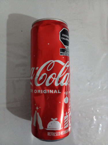Lata De Coca Cola Con Defecto De Fabrica, Vacía Pero Sellada