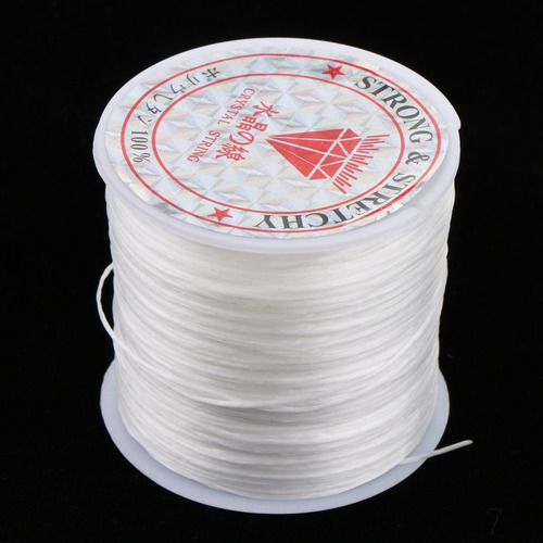 Extensión De Cabello Elástico Coser Hilo De Tejer Pelucas