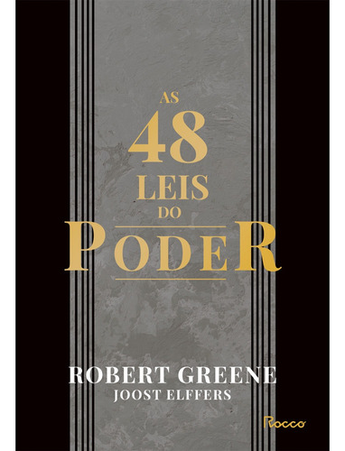 AS 48 LEIS DO PODER (CAPA DURA), de ROBERT GREENE. Editora Rocco, capa dura em português, 2021