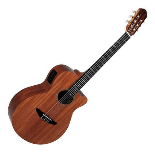 Violao Tagima Elétrico Nylon Vegas Mahogany Com Afinador