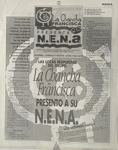 La Chancha Francisca, Clipping Revista Rock, R33cr06