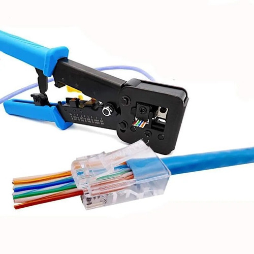 Crimpeadora Ez Rj45 Pasante ( Pass Through) Ponchadora