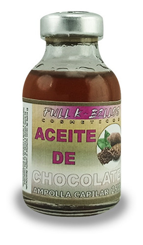 Aceite Capilar De Chocolate 25ml Fullkb - mL a $288