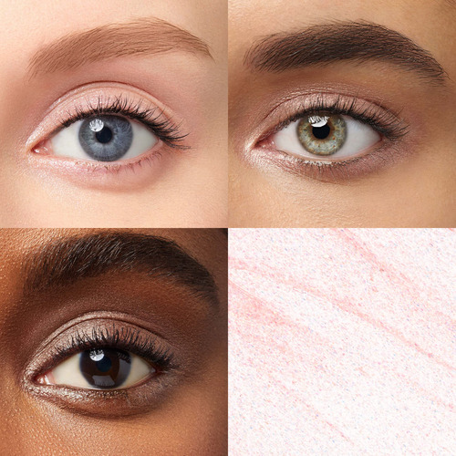 Set Sombra De Ojos En Lapiz Tono Rosa Claro Y Malva Metalico