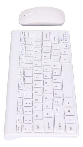 Conjunto De Teclado E Mouse Sem Fio Branco Branco, Combos De