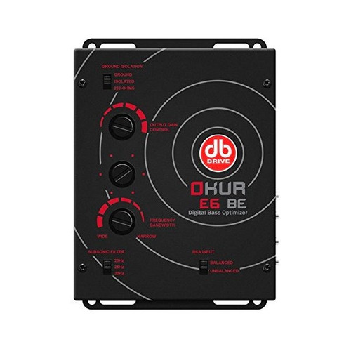 Db Drive E6 Ser Digital Bass Optimizer