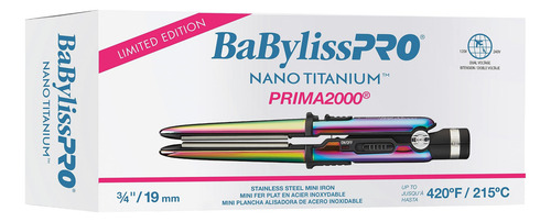 Plancha Babylisspro Prima2000 Edición Limitada 19 Mm