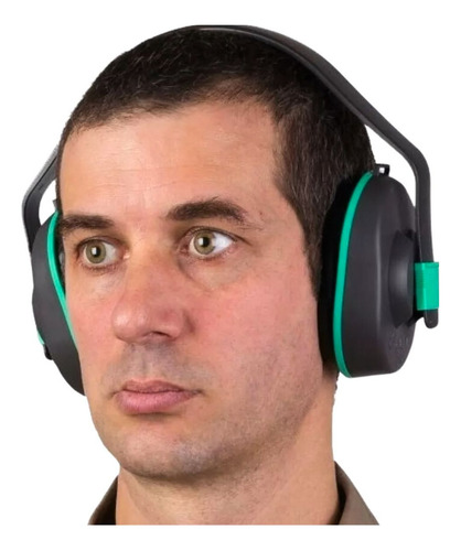 Protetor Auricular Tipo Conha Abafador Kit Epi Atacado 10 Un Cor Preto