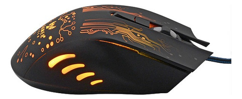 Mouse Gamer Tech Gt4 3200dpi 6 Botones Led Rgb Usb @pd