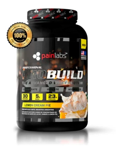 Whey Protein Pro Build Painlabs 2lbs Isolada Hidrolizada