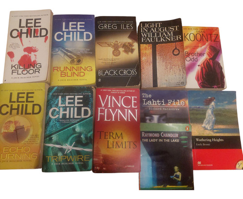 Libros En Inglés. Novelas. Lote. 11 X 1 (Usado)