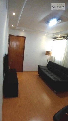 Apartamento Com 2 Dormitórios À Venda, 50 M² Por R$ 215.000,00 - Alves Dias - São Bernardo Do Campo/sp - Ap2267