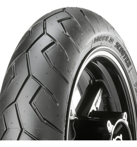 Kit Pneu Pirelli Diablo Scooter 90/90-14 46p + 100/90-14 57p