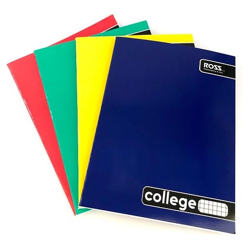 Pack 10 Cuadernos College 5mm 100 Hjs