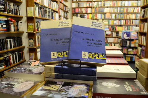 El Punto De Partida De La Metafísica. Joseph Marechal. (Usado)