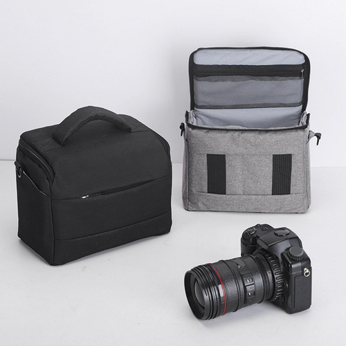 Bolsa Slr, Bolsa De Transporte, Tela Oxford, Negro Pequeño