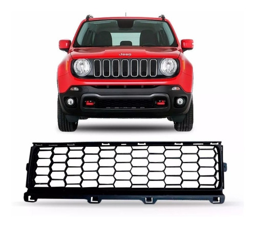 Rejilla Paragolpe Jeep Renegade 2015 2016 2017 2018