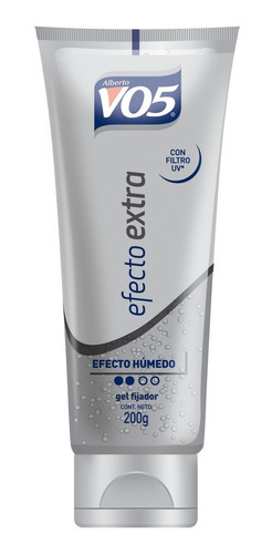 Vo5 Gel Fijador Efecto Húmedo  Fijación Extra X 200g