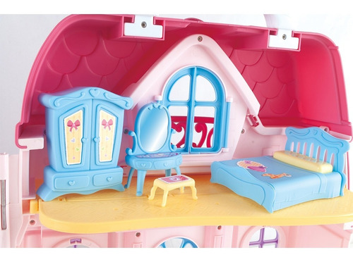 Imagen 6 de 10 de Casita Muñecas Juliana Dream House Accesorios Casa