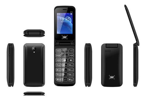 SW S10 Dual SIM 512 MB Negro 32 MB RAM