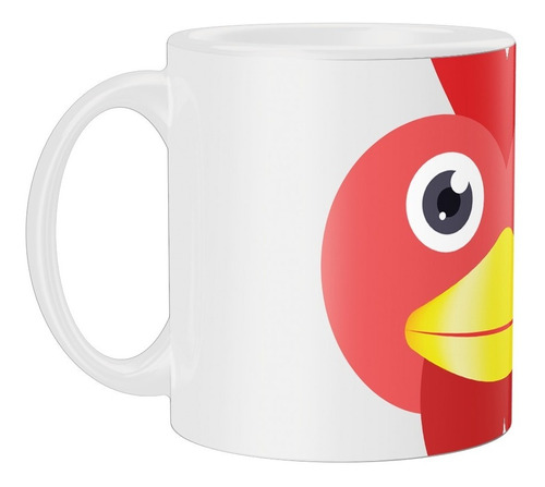 Caneca Personalizada Galo - Animais - Cerâmica - 325ml