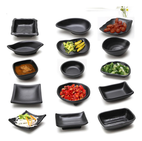 Tigela De Imersão De Sushi Japonês 5 Peças