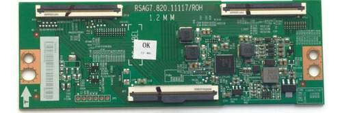T-con Toshiba 292595 Rsag7.820.11117/roh / 304320 / 43c350ku (Usado)