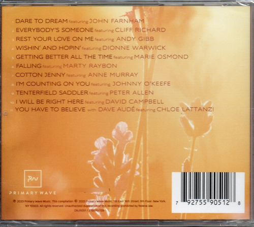 Olivia Newton John Duets Collection V2 Nuevo Bee Gees Abba