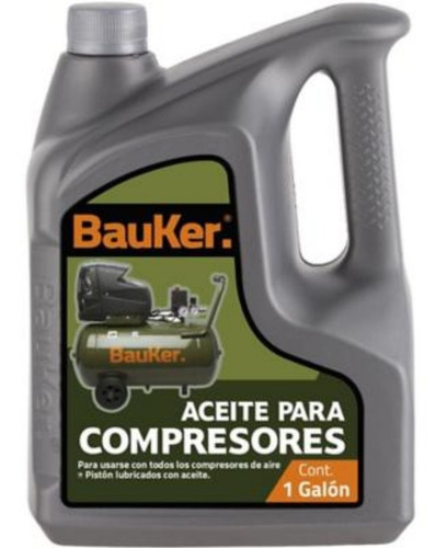 Aceite Para Compresor 1 Galon Bauker 