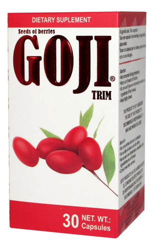 Goji Trim 30 Caps 500 Mg C/u Master Magic