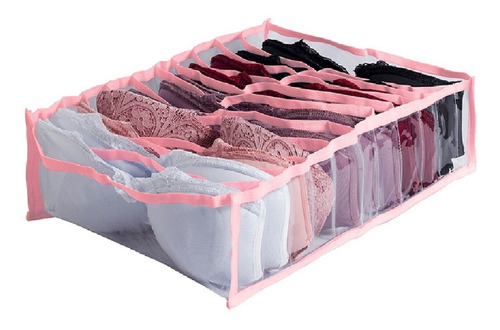 Colmeia Organizadora Gaveta Roupa Premium G G 40x30x10 Cor Rosa