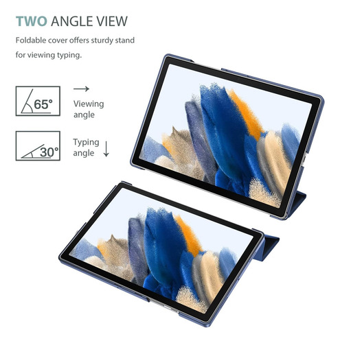 Funda Con Tapa Soporte Magnetico Para Galaxy Tab A8 10.5