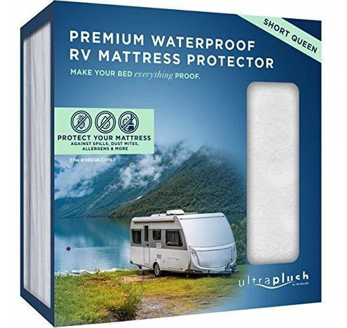 Ultraplush Superior Impermeable Protector De Colchón, Lujosa