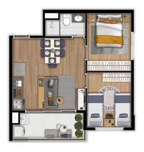Imagem 12 de 13 de 1 E 2 Dorms Na Vila Sônia! Metrô Linha Amarela! 198 Mil