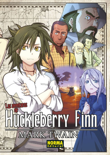 Las Aventuras De Huckleberry Finn - Clásicos Manga