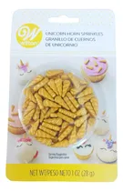 Comprar Wilton Sprinkles Cuernos Unicornio Comestibles. 28gr