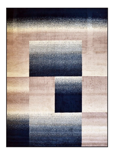 Imagem 1 de 5 de Tapete Polo Quadros Scarlatti 300x400cm 3,00x4,00m Azul 3x4m