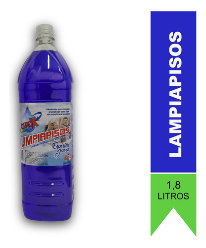 Limpiapisos Cirox 1,8 Lts Aroma Espíritu Joven