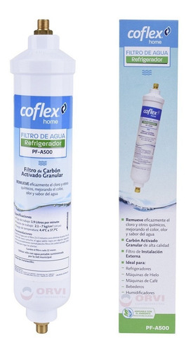 Filtro De Agua Externo Refrigerador Ice Maker Coflex Pf-a500