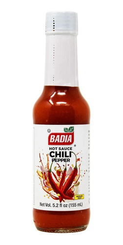 Chili Pepper Hot Sauce 155ml. Badia