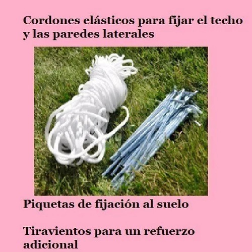 Carpa De 3x6 Metros Para Eventos O Reuniones Con Paredes