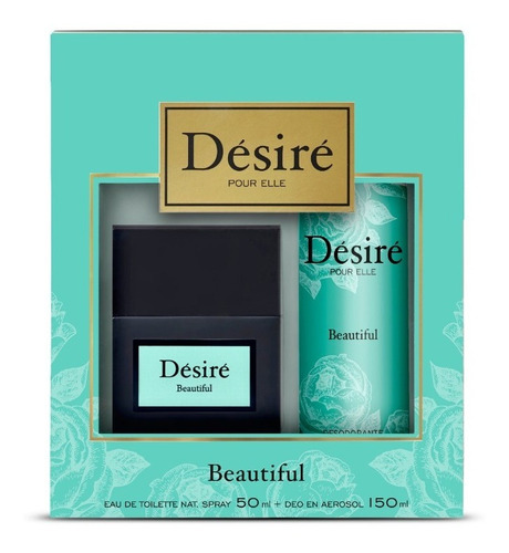 Estuche Desire Beautiful Edt + Des. Aerosol