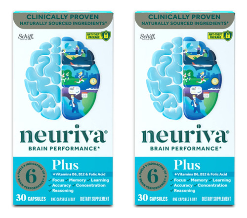 Neuriva Plus Brain Performance (30 Unidades) Suplemento De A