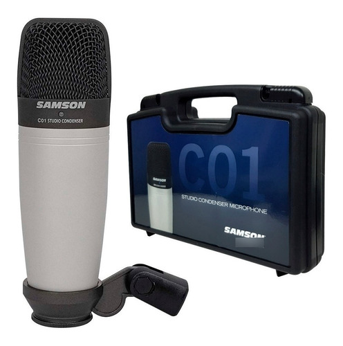 Imagen 1 de 5 de Microfono Condenser Samson C01 Estudio Home Studio