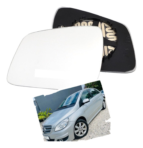 Luna Espejo Izq Compatible Mercedes W245 Clase B 2009-2012