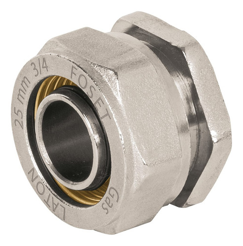 Tapón Para Pealpe, 3/4', Foset 45940 Color Plateado
