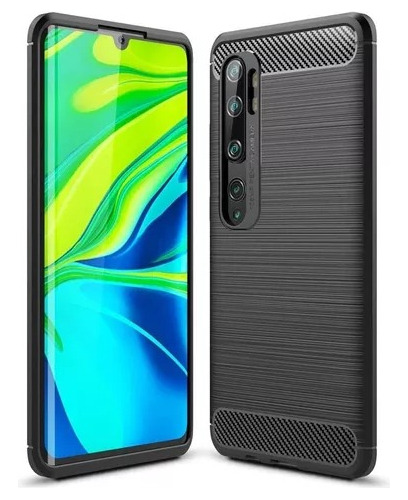 Funda Antigolpe Tpu Carbono Para Xiaomi Mi Note 10 Pro Lite