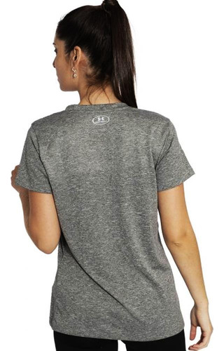 Under Armour Remera - Tech Ssv Solid Gris