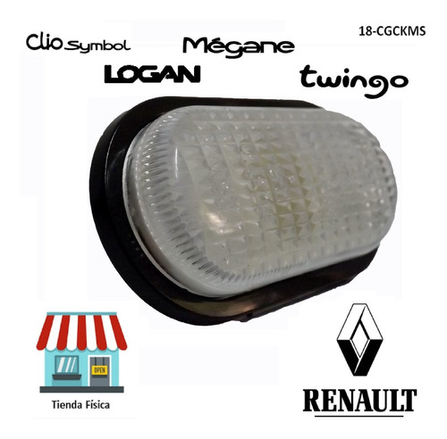 Cocuyo Guardafango Blanco Renault Clio 2 Logan Symbol Twingo