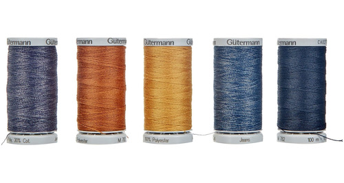 Gutermann Jeans Juego Hilo % Poliester Ft